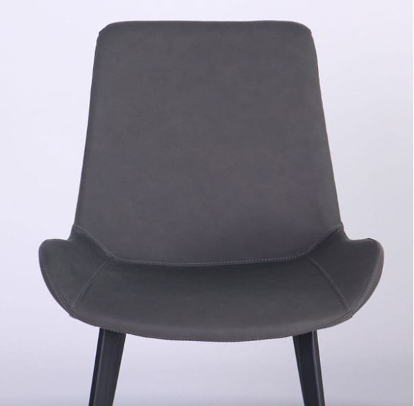 Стул AMF Chris Black/PU gray-5