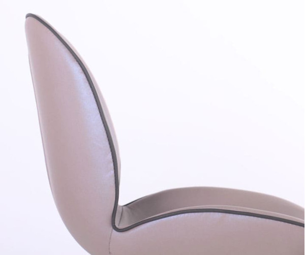 Стілець AMF Doris Gold/PU creamy white-5