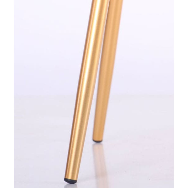 Стілець AMF Doris Gold/PU creamy white-11