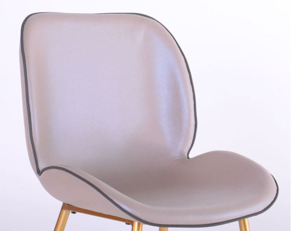 Стілець AMF Doris Gold/PU creamy white-14