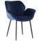 Крісло AMF Alphabet M Black/Royal blue-0-thumb