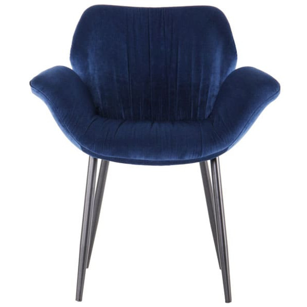 Крісло AMF Alphabet M Black/Royal blue-1