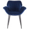 Крісло AMF Alphabet M Black/Royal blue-1-thumb