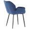 Крісло AMF Alphabet M Black/Royal blue-3-thumb