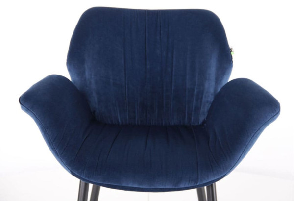 Крісло AMF Alphabet M Black/Royal blue-4