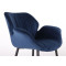 Крісло AMF Alphabet M Black/Royal blue-5-thumb