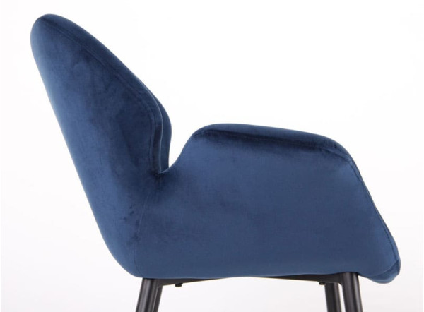 Крісло AMF Alphabet M Black/Royal blue-6