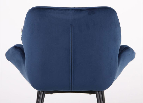 Крісло AMF Alphabet M Black/Royal blue-8