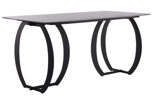 Обеденный стол AMF Alexis black Керамика-0