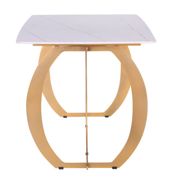 Обеденный стол AMF Alexis gold Керамика-3