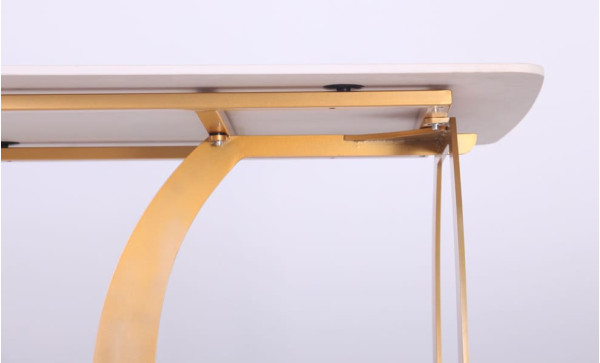 Обеденный стол AMF Alexis gold Керамика-8