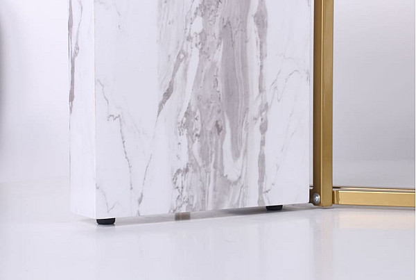 Обідній стіл AMF Amanda gold Скло-14