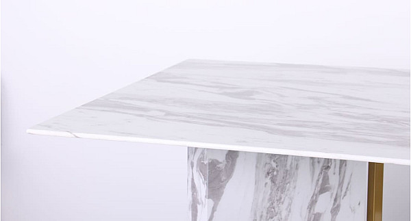 Обідній стіл AMF Amanda gold Скло-7