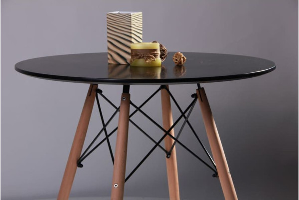 Обеденный стол AMF Helis Черный-4