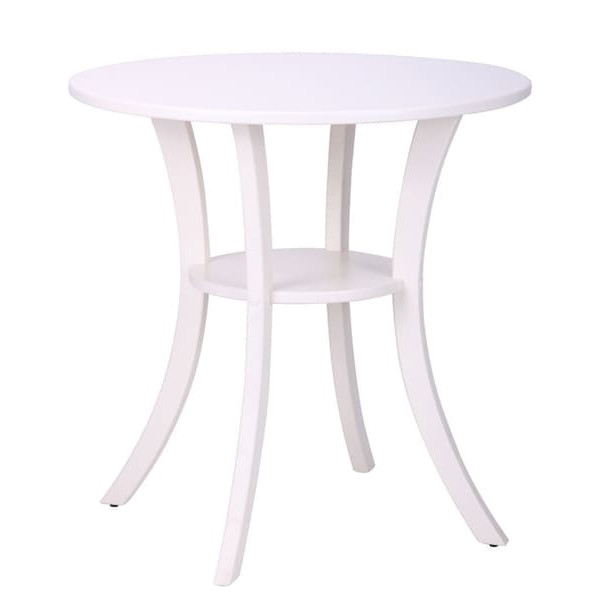 Обеденный стол AMF Классик Круглый Белый-0