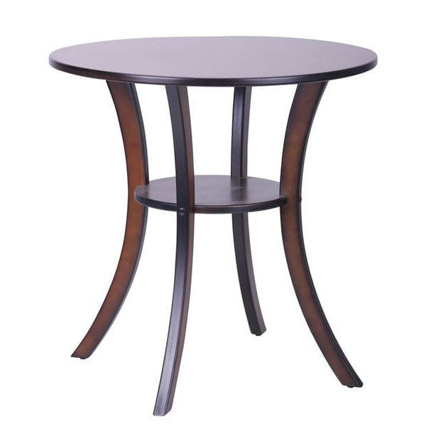 Обідній стіл AMF Класик Круглий Горіх-0