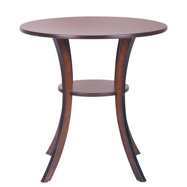 Обідній стіл AMF Класик Круглий Горіх-1