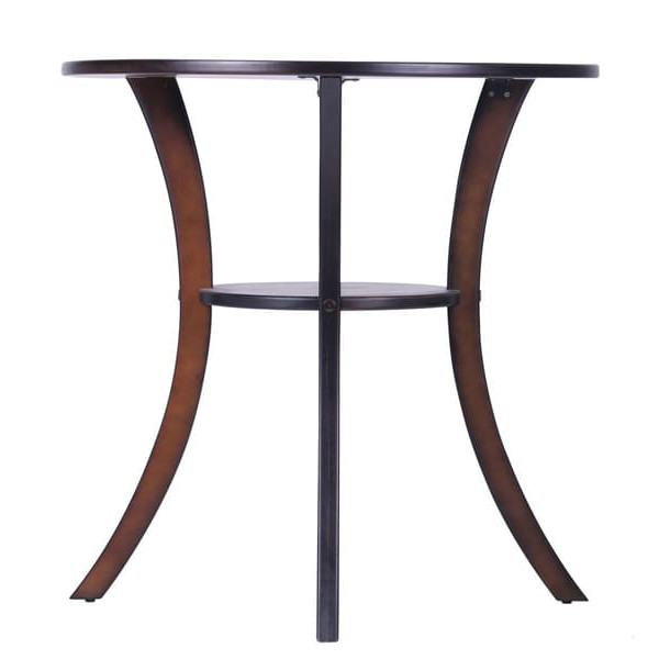 Обідній стіл AMF Класик Круглий Горіх-2