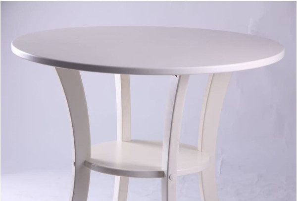 Обеденный стол AMF Классик Круглый Ваниль-3