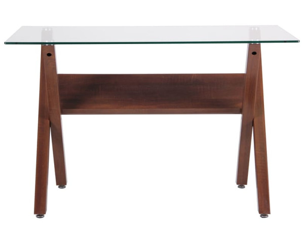 Обеденный стол AMF Maple Орех Стекло-3