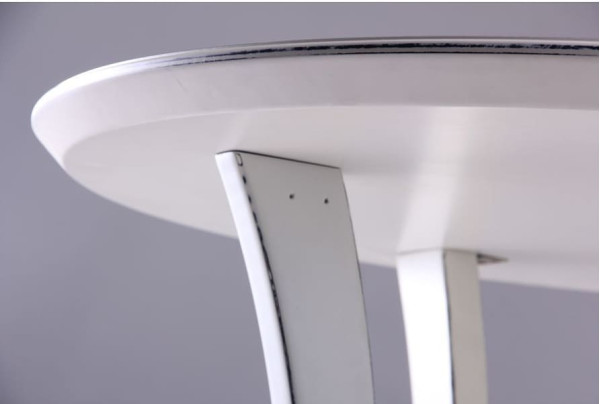 Обеденный стол AMF Модерн Круглый Ваниль-4