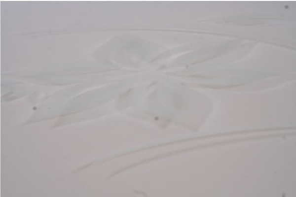 Обідній стіл AMF Ронда База вершковий/Скло бежеве-6