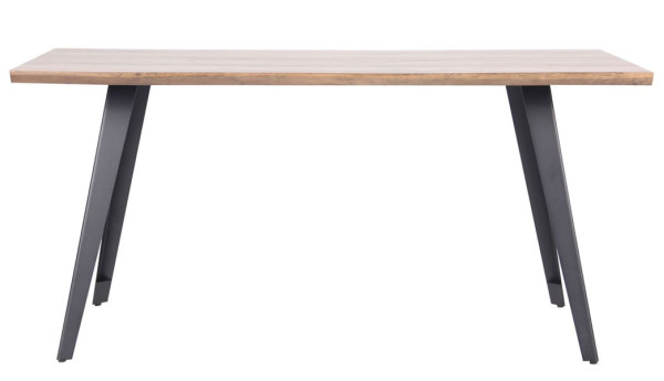 Обідній стіл AMF Sheriff Чорний - Дуб шервуд МДФ-3