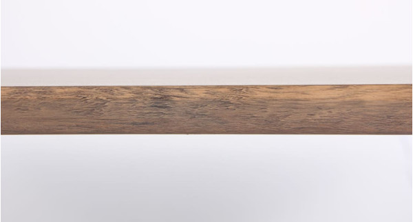 Обідній стіл AMF Sheriff Чорний - Дуб шервуд МДФ-9