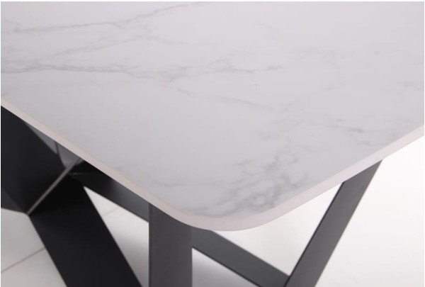 Обідній стіл AMF William Carrara bianco Кераміка-8