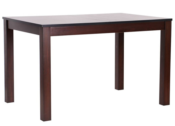 Розкладний обідній стіл AMF Ештон Горіх темний / Чорний мармур-1