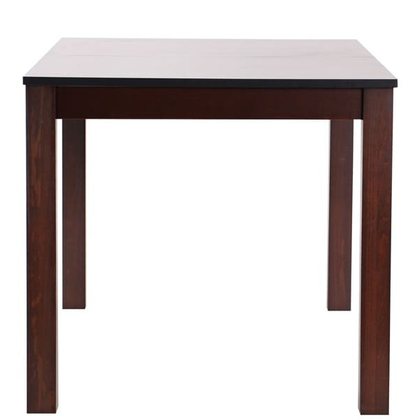 Розкладний обідній стіл AMF Ештон Горіх темний / Чорний мармур-3