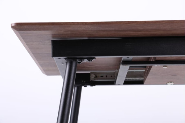 Розкладний обідній стіл AMF Helena Чорний Дуб шервуд-14