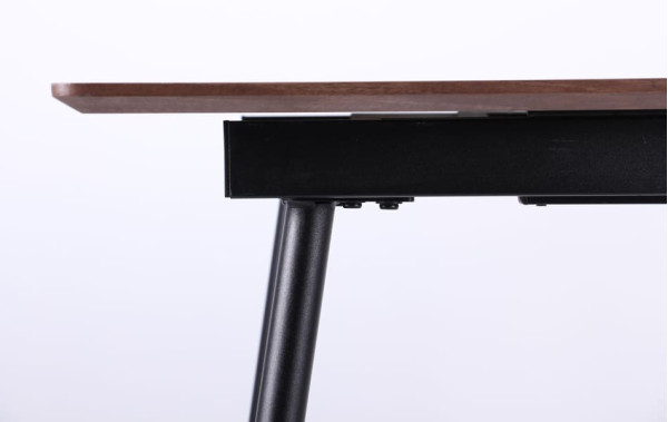 Розкладний обідній стіл AMF Helena Чорний Дуб шервуд-9