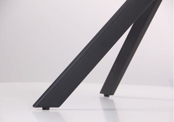 Розкладний обідній стіл AMF Jackson Чорний / МДФ Бетон-16