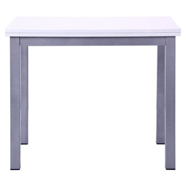 Розкладний обідній стіл AMF Кадіс Меламін білий глянець-2