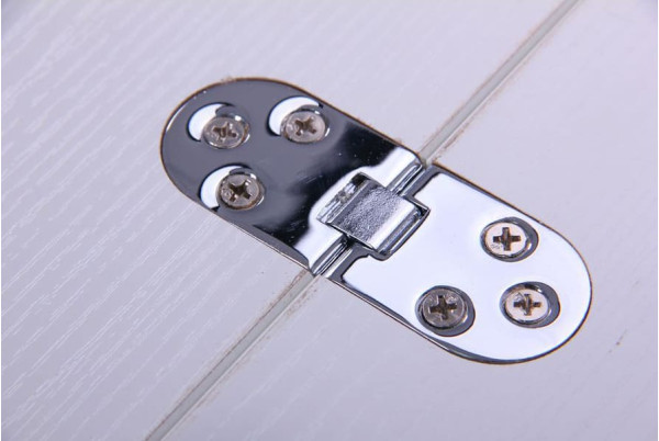 Розкладний обідній стіл AMF Кадіс Меламін білий глянець-9