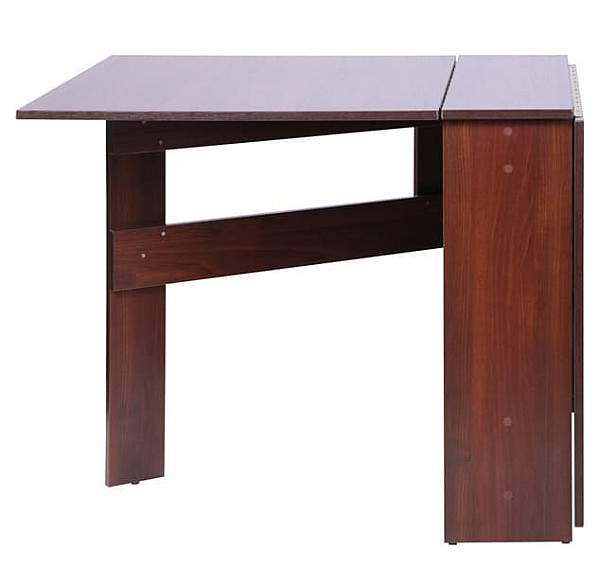 Розкладний обідній стіл AMF Книжка СК-1 Горіх темний-2