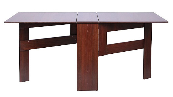 Розкладний обідній стіл AMF Книжка СК-1 Горіх темний-4