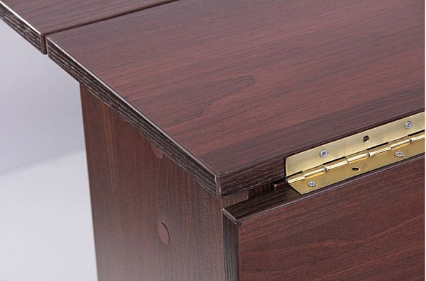 Розкладний обідній стіл AMF Книжка СК-1 Горіх темний-6