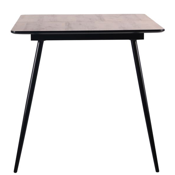 Розкладний обідній стіл AMF Orlando Чорний - Дуб шервуд-3