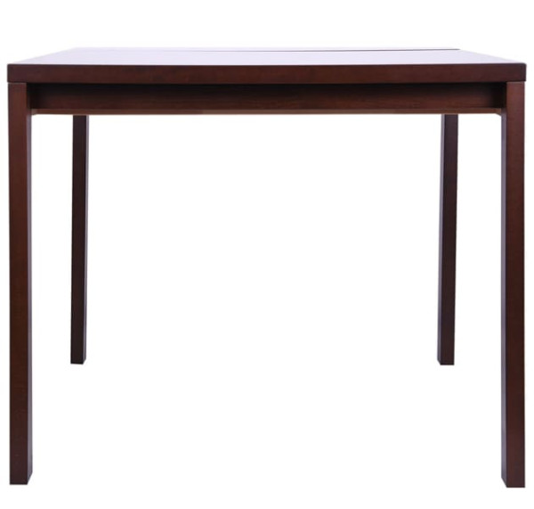 Розкладний обідній стіл AMF Рейн Горіх темний Скло-2