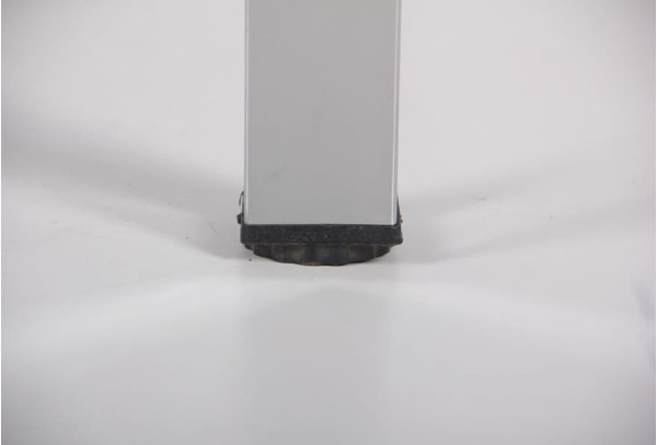 Розкладний обідній стіл AMF Сандро хром/Скло білий-14