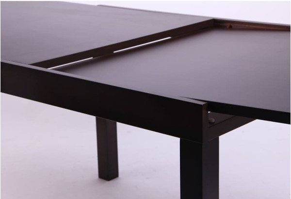 Розкладний обідній стіл AMF Стоун Горіх темний МДФ-4