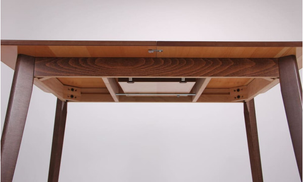 Розкладний обідній стіл AMF Віндзор Горіх світлий МДФ-10