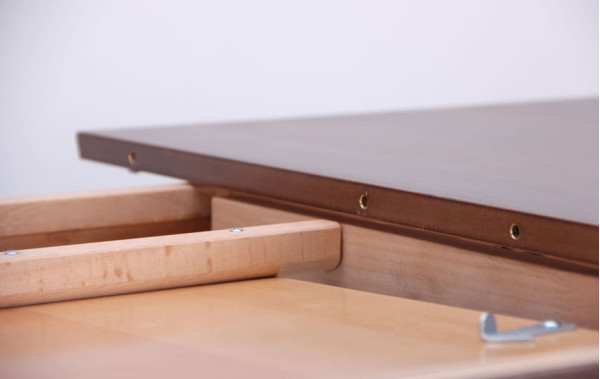 Розкладний обідній стіл AMF Віндзор Горіх світлий МДФ-9