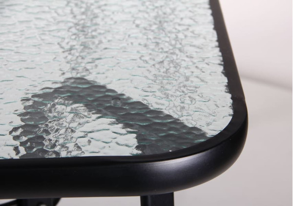 Обідній стіл AMF Cancun Чорний Скло-6