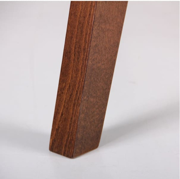 Обідній стіл AMF Мертон горіх світлий/Скло прозоре-11