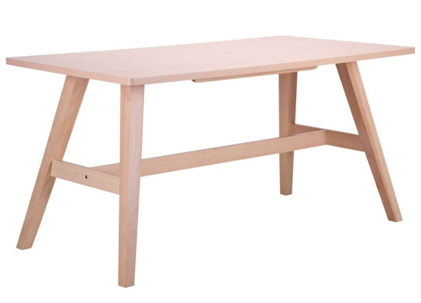 Обеденный стол AMF Пармезан Бук беленый-1