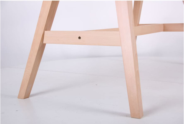 Обеденный стол AMF Пармезан Бук беленый-11