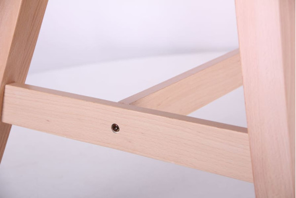 Обеденный стол AMF Пармезан Бук беленый-12